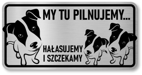 Tabliczka z Laminatu 20 x 10 Jack Russell
