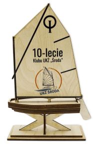 Statuetka sportowa - Żaglówka 