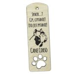 Zakładka do książki z wizerunkiem psa - Cane Corso