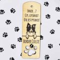 Zakładka do książki z wizerunkiem psa - Border Collie