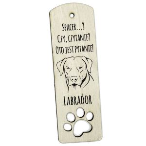 Zakładka do książki z wizerunkiem psa - Labrador
