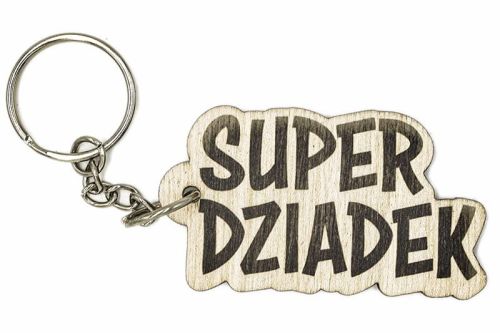 Brelok do kluczy super Dziadek