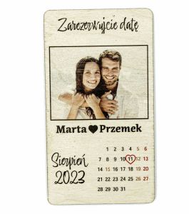 Magnes pamiątkowy - zarezerwujcie datę