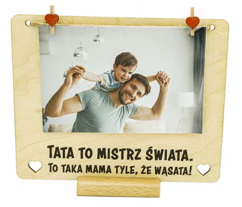 Ramka na zdjęcie dla Taty