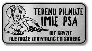 Tabliczka z Laminatu 20 x 10 Wyżeł 