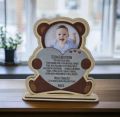 Prośba o bycie chrzestną / chrzestnym drewniane