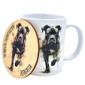Kubek i podkładka z nadrukiem Cane Corso Kawusia była?