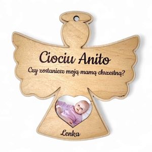 Prośba o bycie Chrzestnym Aniołek