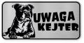 Uwaga pies tabliczka ostrzegawcza 20x10 Staffik