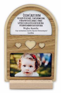 Statuetka - prośba o bycie Chrzestnym 