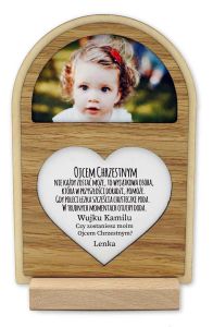 Statuetka urocza prośba o bycie Chrzestnym