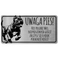 Tabliczka Uwaga pies Cane Corso 20x10