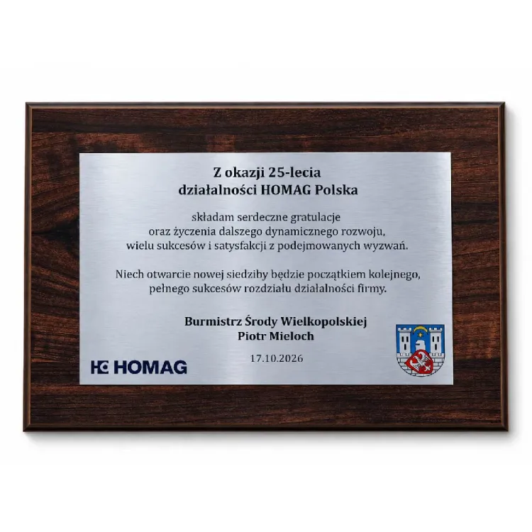 Dyplom personalizowany  Grawerton 30x23