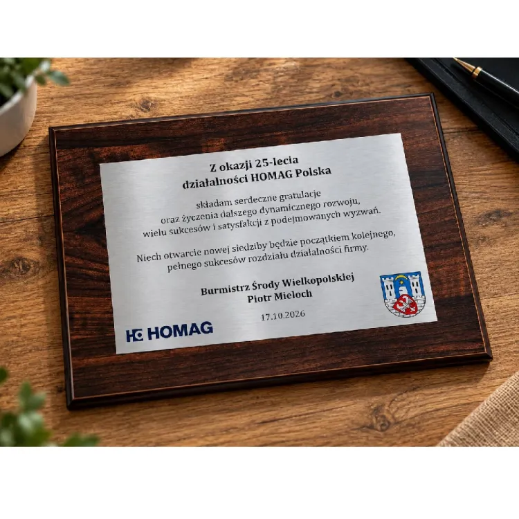 Dyplom personalizowany  Grawerton 30x23