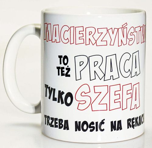 Kubek z nadrukiem dla Mamy