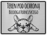 Tabliczka z Laminatu 20 x 15 Buldog Francuski