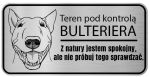 Tabliczka z Laminatu 20 x 10 Bulterier