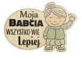 Magnes na lodówkę dla Babci