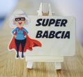 Magnes na lodówkę  - Super Babcia