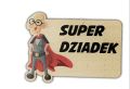 Magnes na lodówkę  - Super  Dziadek