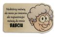 Magnes na lodówkę  -Babcia