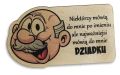 Magnes na lodówkę  -Dziadek