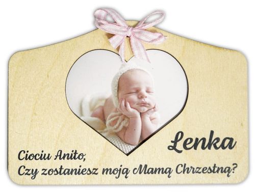Prośba o bycie chrzestnym