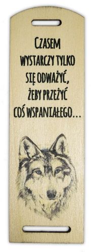 zakładka do książki - z nadrukiem moje życie moje zasady 
