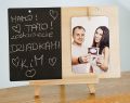 Tabliczka kredowa z miejscem na zdjęcie