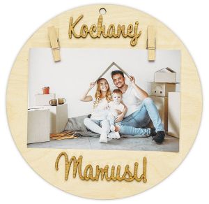 Zawieszka z klamerkami - Upominek na dzień mamy 