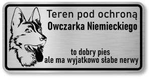 Tabliczka z Laminatu 20 x 10 to dobry pies ale ma wyjątkowo słabe nerwy