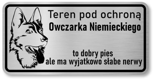 Tabliczka z Laminatu 20 x 10 to dobry pies ale ma wyjątkowo słabe nerwy